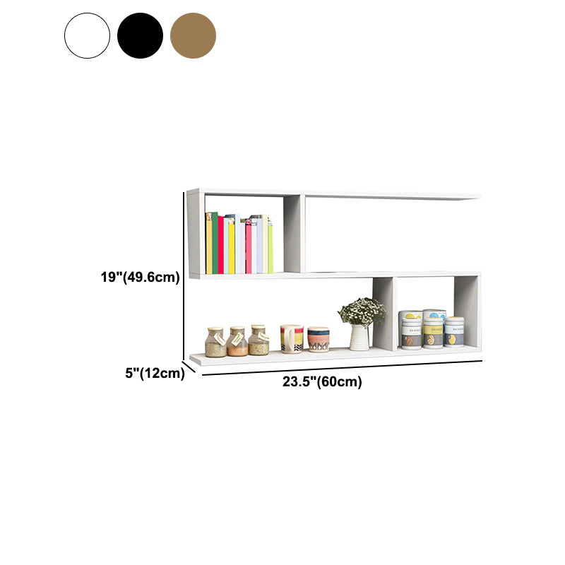 Floating Shelf Bookcase Engineered Wood Book Shelf for Study Room