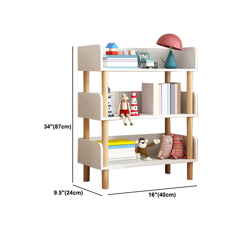 Modern & Contemporary Bookshelf Vertical Shelf Bookcase for Study Room