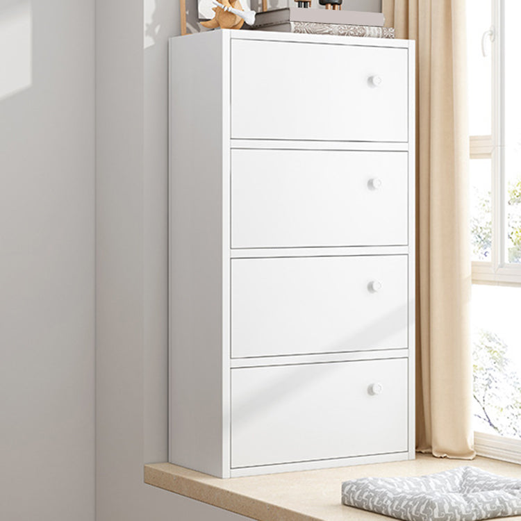 Modern & Contemporary Shelf Bookcase Closed Back Bookshelf for Office