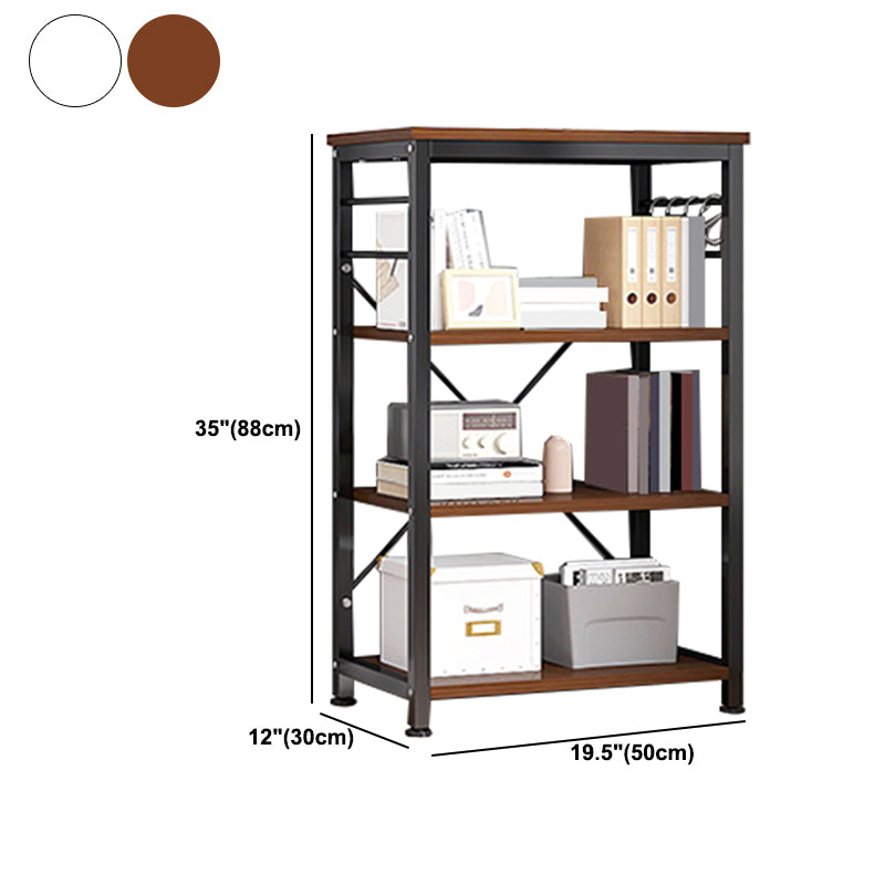 Etagere Shelf Bookcase Modern Vertical Bookshelf for Home Office