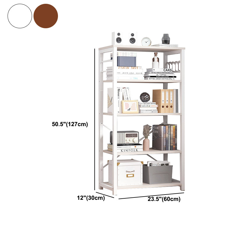 Etagere Shelf Bookcase Modern Vertical Bookshelf for Home Office