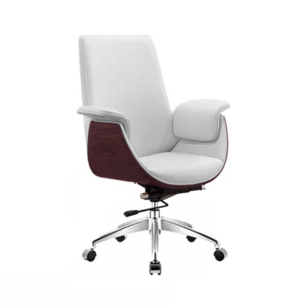 Contemporary Style Office Chair Adjustable Task Chair with Wheels