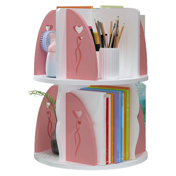 Engineered Wood Shelf Bookcase Contemporary Bookshelf for Office