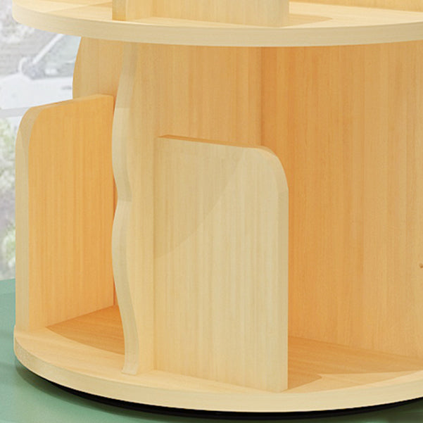 Engineered Wood Shelf Bookcase Contemporary Bookshelf for Office