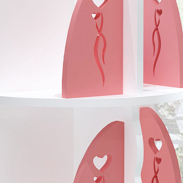 Engineered Wood Shelf Bookcase Contemporary Bookshelf for Office