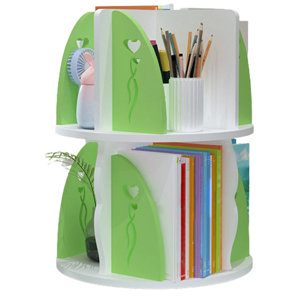 Engineered Wood Shelf Bookcase Contemporary Bookshelf for Office