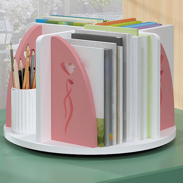 Engineered Wood Shelf Bookcase Contemporary Bookshelf for Office