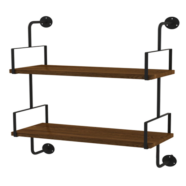 9.87"W Bookshelf Contemporary Style Wall Mounted Bookcase for Home Study Room