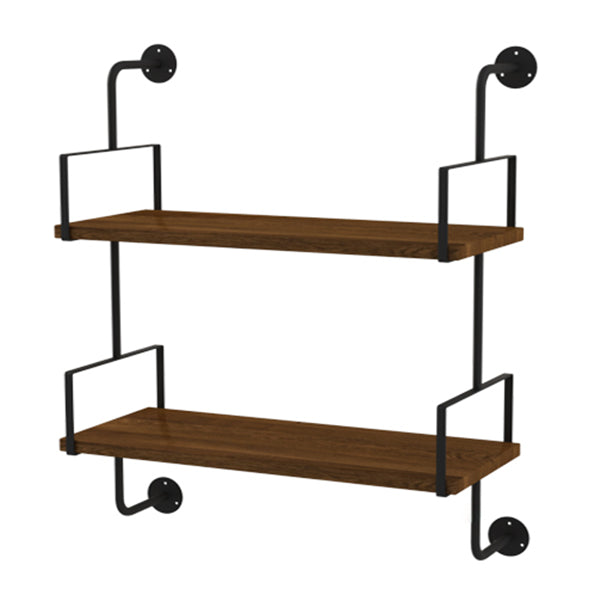 9.87"W Bookshelf Contemporary Style Wall Mounted Bookcase for Home Study Room