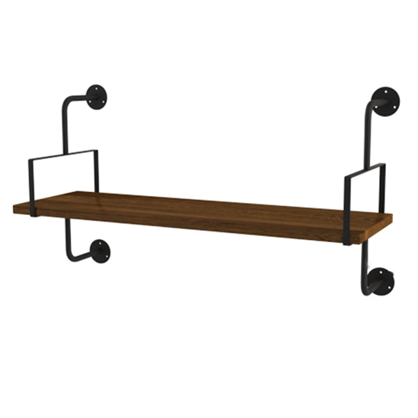 9.87"W Bookshelf Contemporary Style Wall Mounted Bookcase for Home Study Room