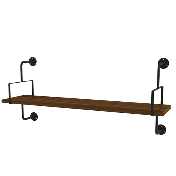 9.87"W Bookshelf Contemporary Style Wall Mounted Bookcase for Home Study Room