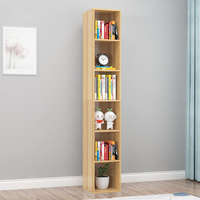 11.81"W Bookshelf Closed Back Contemporary Style Bookcase for Home Office