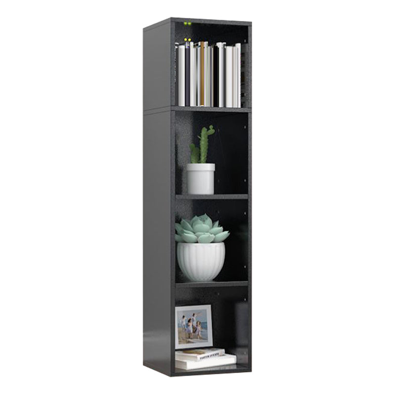 11.81"W Bookshelf Closed Back Contemporary Style Bookcase for Home Office