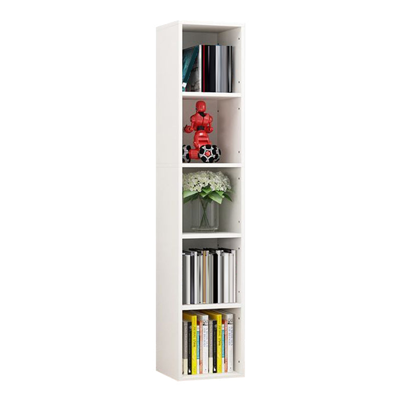 11.81"W Bookshelf Closed Back Contemporary Style Bookcase for Home Office