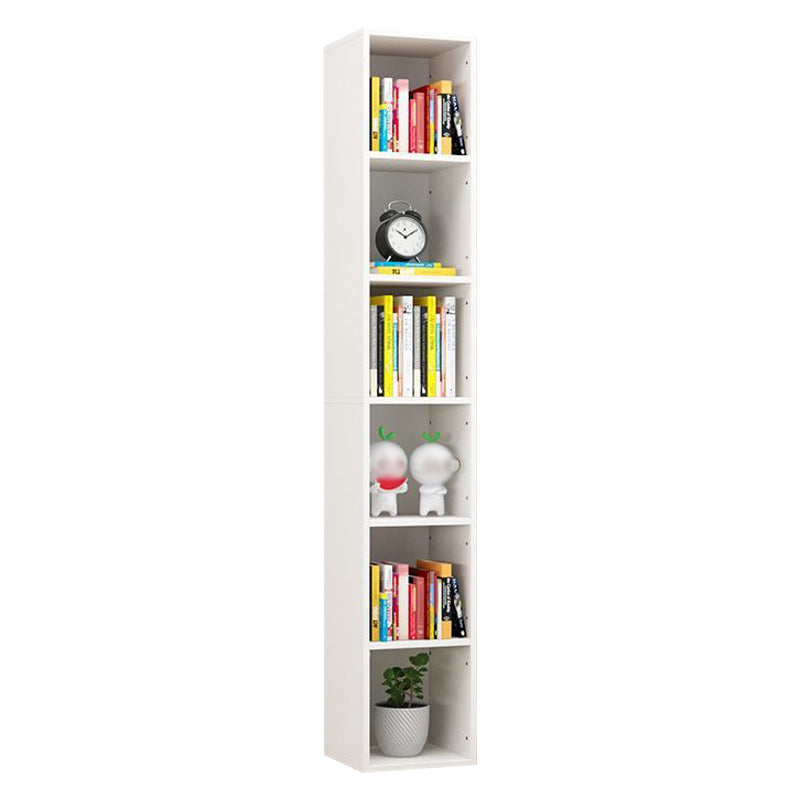 11.81"W Bookshelf Closed Back Contemporary Style Bookcase for Home Office