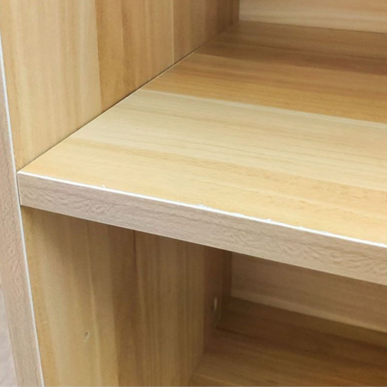 11.81"W Bookshelf Closed Back Contemporary Style Bookcase for Home Office