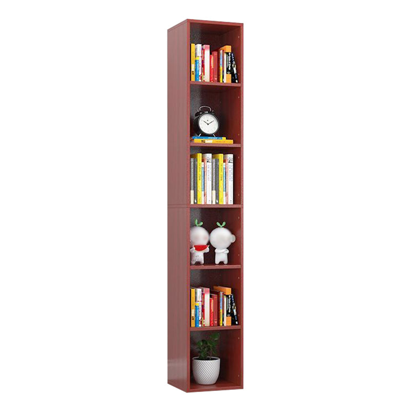 11.81"W Bookshelf Closed Back Contemporary Style Bookcase for Home Office