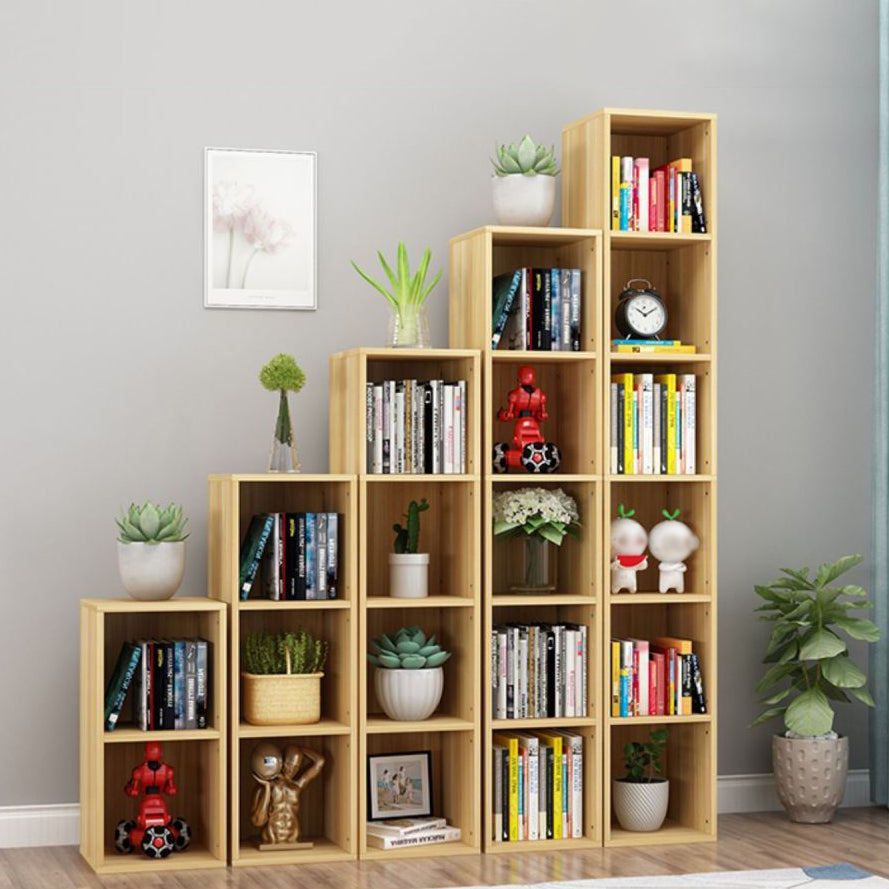 11.81"W Bookshelf Closed Back Contemporary Style Bookcase for Home Office