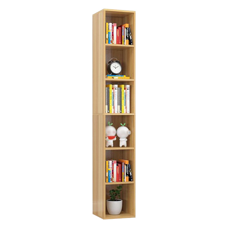 11.81"W Bookshelf Closed Back Contemporary Style Bookcase for Home Office