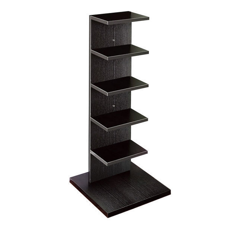 13.78"W Bookshelf Invisible Contemporary Style Bookcase for Office and Home