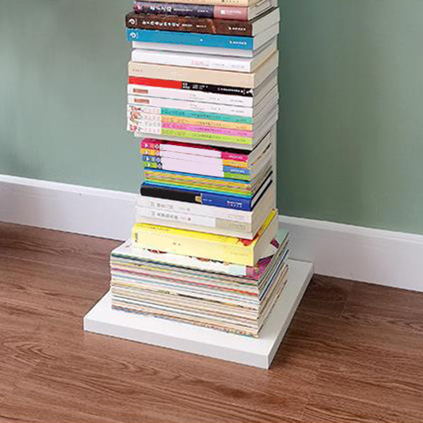 13.78"W Bookshelf Invisible Contemporary Style Bookcase for Office and Home