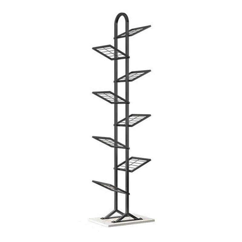 9.49"W Bookshelf Invisible Contemporary Style Bookcase for Office Home