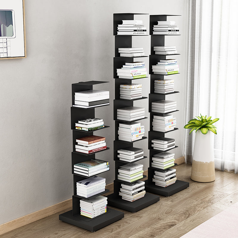 13.78"W Bookshelf Contemporary Style Invisible Bookcase for Home Office