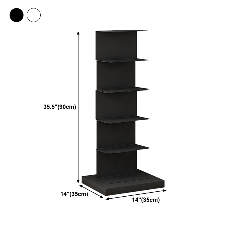 13.78"W Bookshelf Contemporary Style Invisible Bookcase for Home Office