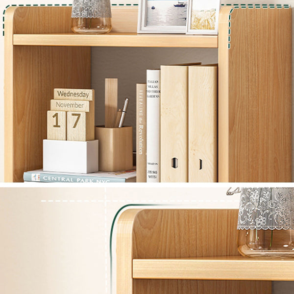 Standard Shelf Bookcase Contemporary Book Shelf for Home Office