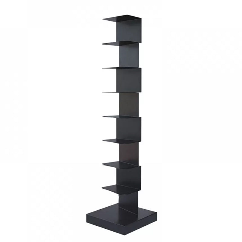 Invisible Bookshelf Contemporary Style Closed Back Bookcase for Home and Office