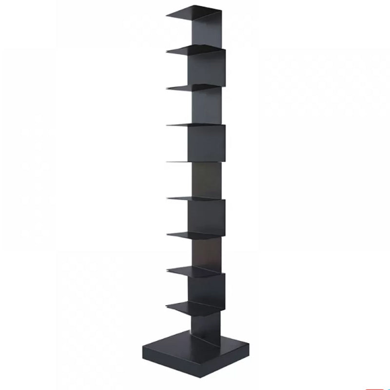 Invisible Bookshelf Contemporary Style Closed Back Bookcase for Home and Office