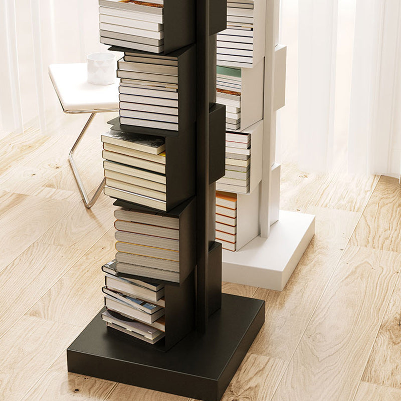 Invisible Bookshelf Contemporary Style Closed Back Bookcase for Home and Office