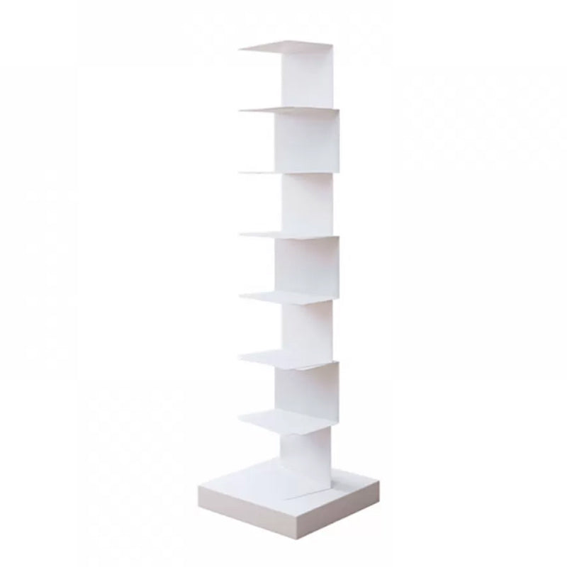 Invisible Bookshelf Contemporary Style Closed Back Bookcase for Home and Office