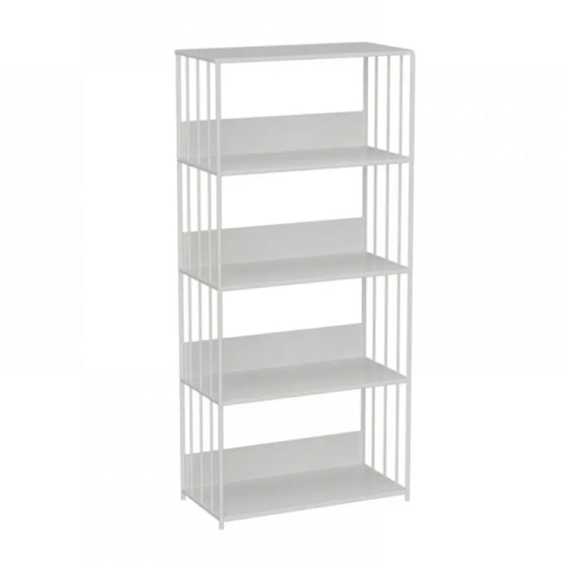 Scandinavian Open Back Bookshelf Metal Shelf Bookcase for Study Room