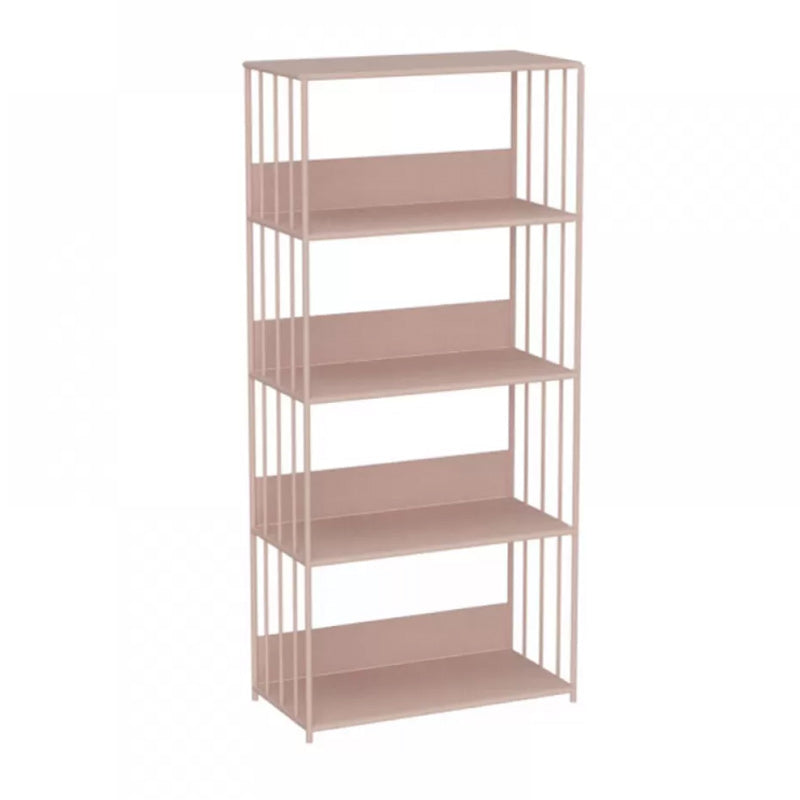 Scandinavian Open Back Bookshelf Metal Shelf Bookcase for Study Room