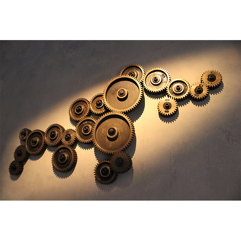 Metal Gear Photography Stain Resistant Wallpaper Living Room Wall Mural