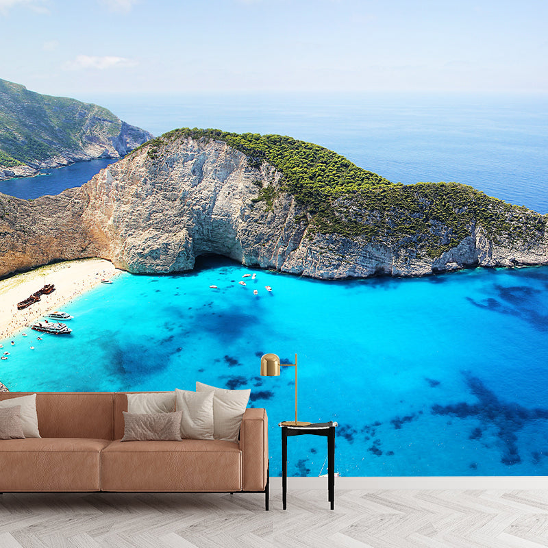 Photography Decorative Sea Beach Wallpaper Drawing Room Wall Mural