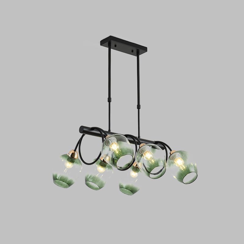 Pendentif de bourgeon en verre aléméré