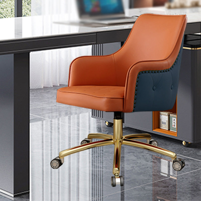 23.23"L x 23.23"W x 35.43"H Modern Tight Back Flared Arms Barrel Chair