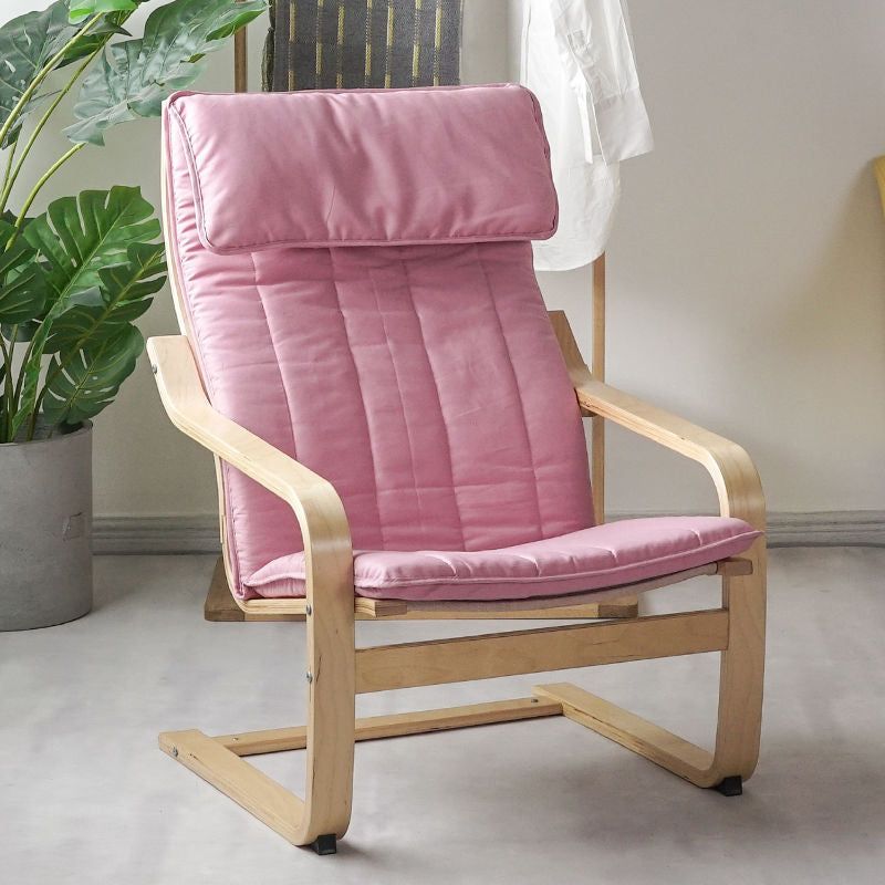 26.77"L x 32.28"W x 38.58"H Modern Cushion Back Sloped Arms Chair