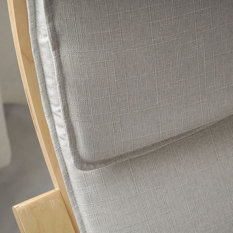 26.77"L x 32.28"W x 38.58"H Modern Cushion Back Sloped Arms Chair