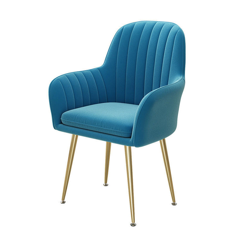 20.08"L x 20.08"W x 31.89"H Modern Sewn Pillow Back Flared Arms Parsons Chair