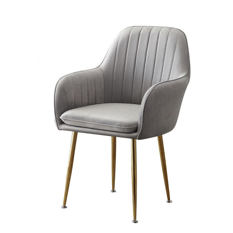 20.08"L x 20.08"W x 31.89"H Modern Sewn Pillow Back Flared Arms Parsons Chair