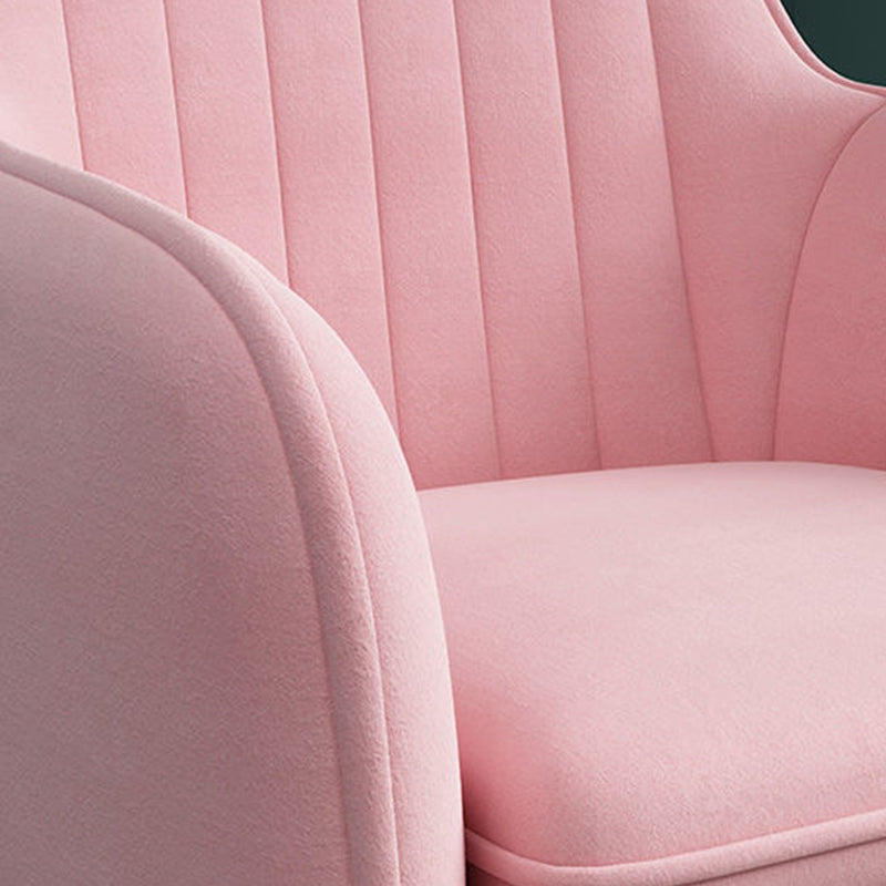 20.08"L x 20.08"W x 31.89"H Modern Sewn Pillow Back Flared Arms Parsons Chair