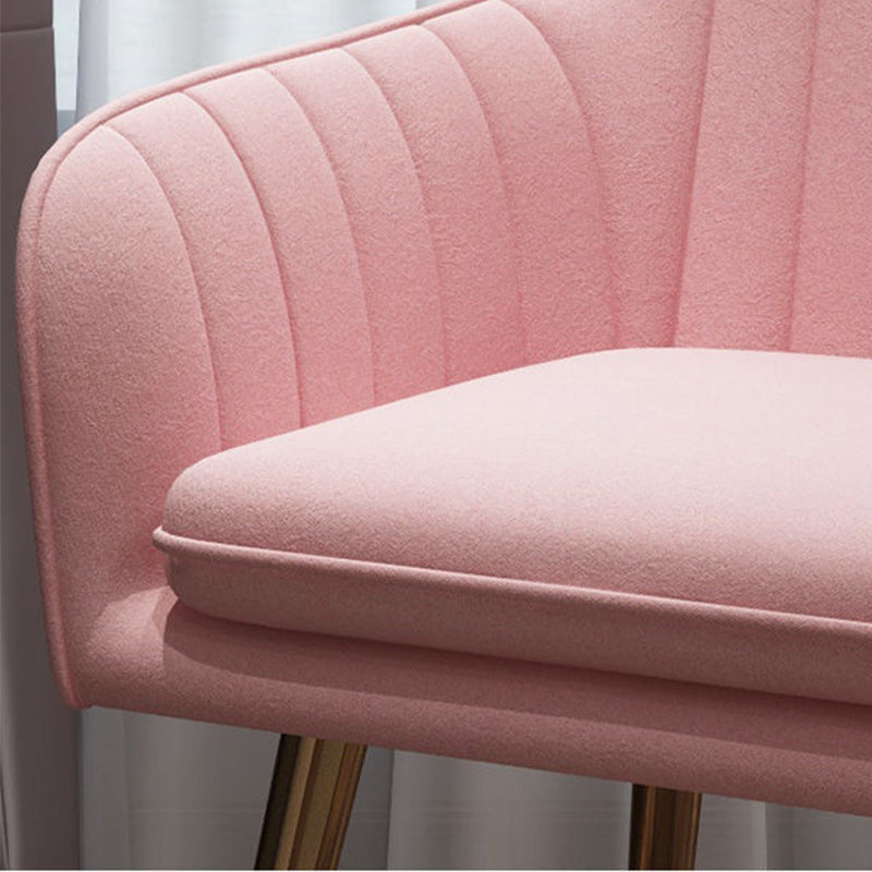 20.08"L x 20.08"W x 31.89"H Modern Sewn Pillow Back Flared Arms Parsons Chair