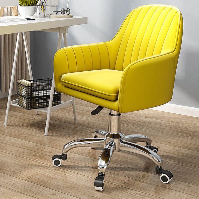 20.08"L x 20.08"W x 31.89"H Modern Sewn Pillow Back Flared Arms Parsons Chair