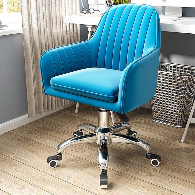 20.08"L x 20.08"W x 31.89"H Modern Sewn Pillow Back Flared Arms Parsons Chair