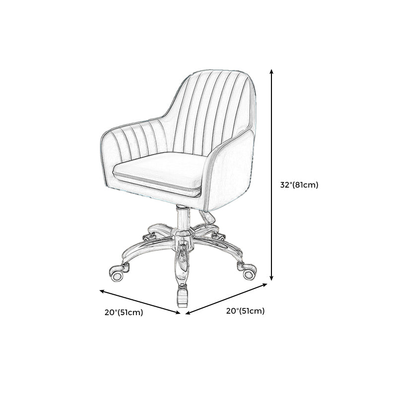 20.08"L x 20.08"W x 31.89"H Modern Sewn Pillow Back Flared Arms Parsons Chair
