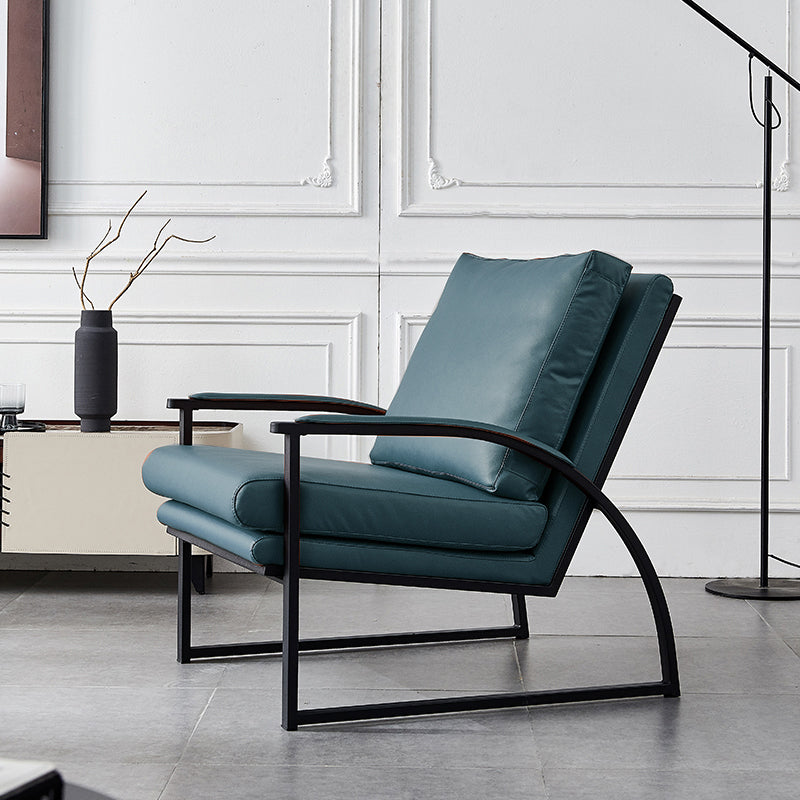 29.53"L x 32.68"W x 30.71"H Contemporary Pillow Top Arms Cushion Back Chair