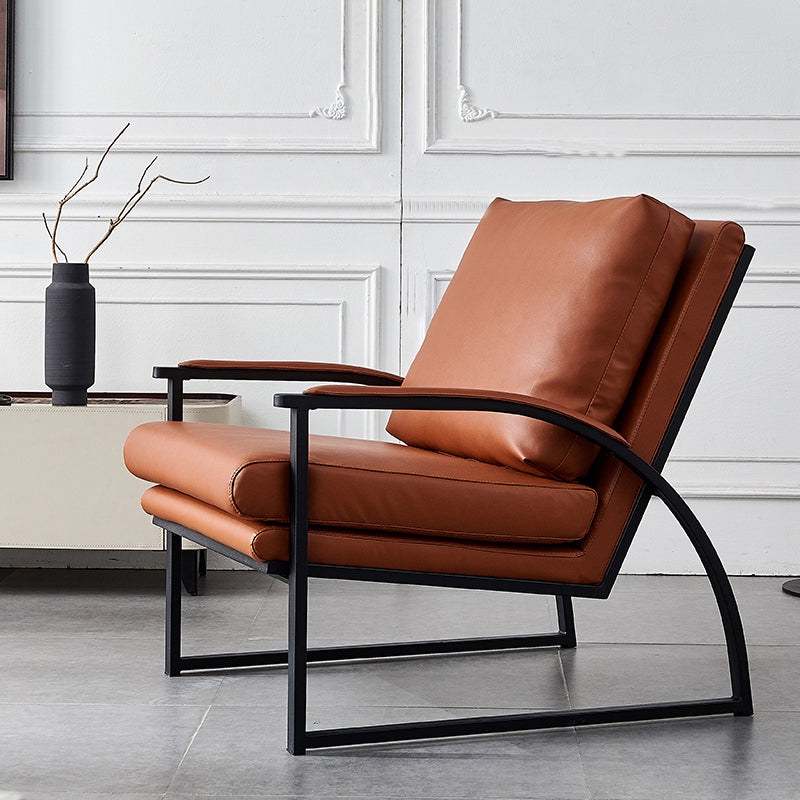 29.53"L x 32.68"W x 30.71"H Contemporary Pillow Top Arms Cushion Back Chair